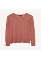 Saco Para Mujer Cuello Redondo Color Terracota Marca Seven Seven #28330609 de Seven Seven