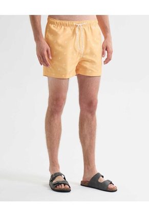 Pantaloneta Para Hombre De Baño Corta Color Amarillo  Marca Seven Seven #45280081