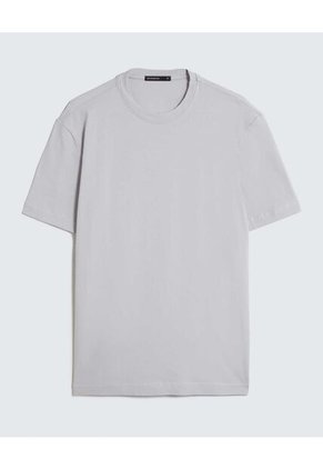 Camiseta Para Hombre Manga Corta Color Gris Claro Marca Seven Seven #45092638