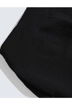 Short Tiro Alto  Para Mujer Negro Seven Seven