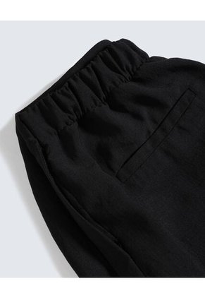 Short Tiro Alto  Para Mujer Negro Seven Seven