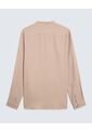 Camisa Para Hombre Manga Larga  Color Beige Marca Seven Seven #45012023 de Seven Seven