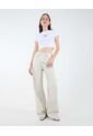 Jeans Wide Leg Tono Claro  Para Mujer Crudo Seven Seven de Seven Seven