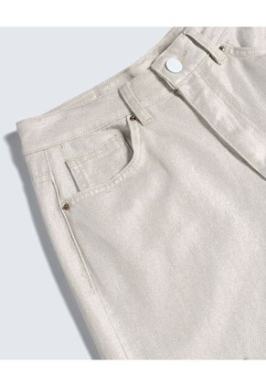Jeans Wide Leg Tono Claro  Para Mujer Crudo Seven Seven
