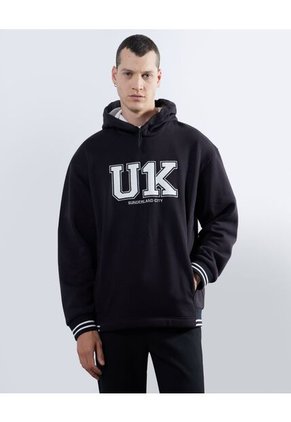 Buzo Para Hombre Hoodie Color Negro Marca Seven Seven #45060680