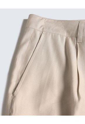 Pantalón Fluido  Para Hombre Beige Seven Seven