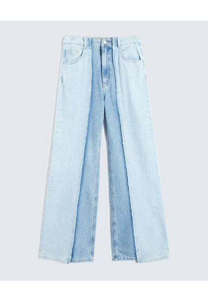 Jean Para Mujer Wide-Leg Color Azul Marca Seven Seven #28160941