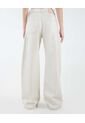 Jeans Wide Leg Tono Claro  Para Mujer Crudo Seven Seven de Seven Seven