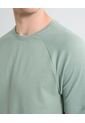 Camiseta Manga Corta Texturizada  Para Hombre Verde Seven Seven de Seven Seven