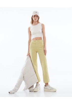 Jean Para Mujer Flare Color Verde Marca Seven Seven #28160811