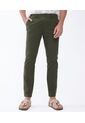 Pantalón Tipo Chino Con Bolsillos  Para Hombre Verde Seven Seven de Seven Seven