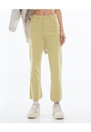 Jean Para Mujer Flare Color Verde Marca Seven Seven #28160811