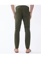 Pantalón Tipo Chino Con Bolsillos  Para Hombre Verde Seven Seven de Seven Seven
