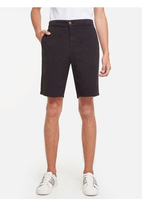 Bermuda Tipo Chino  Para Hombre Negro Seven Seven