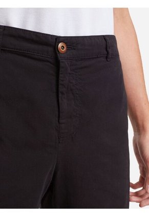 Bermuda Tipo Chino  Para Hombre Negro Seven Seven