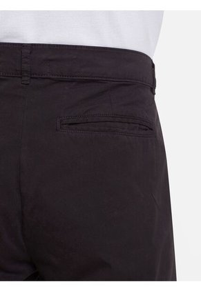Bermuda Tipo Chino  Para Hombre Negro Seven Seven