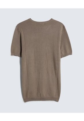 Camiseta En Tricot  Para Hombre Avena Seven Seven