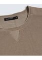 Camiseta En Tricot  Para Hombre Avena Seven Seven de Seven Seven