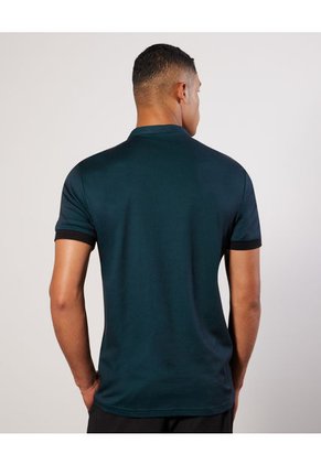 Polo Cuello Mao Sin Bolsillo Hombre Seven Algodón Azul 45110798-52100