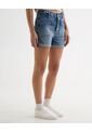 Short Para Mujer Multiusos Plano Color Azul Marca Seven Seven #28191089 de Seven Seven