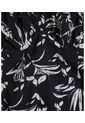 Vestido Maxi Estampado  Para Mujer Negro Seven Seven de Seven Seven