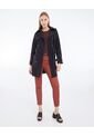 Pantalón Chino Con Cinturón  Para Mujer Terracota Seven Seven de Seven Seven