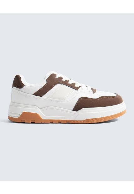 Tenis Para Hombre Casual Color Café Marca Seven Seven #45720093