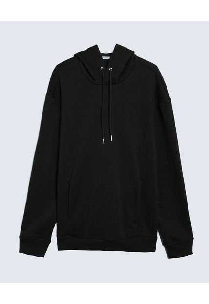 Buzo Para Hombre Hoodie Color Negro Marca Seven Seven #45060647