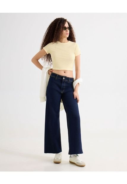 Jean Para Mujer Retro Color Azul Marca Seven Seven #28160970