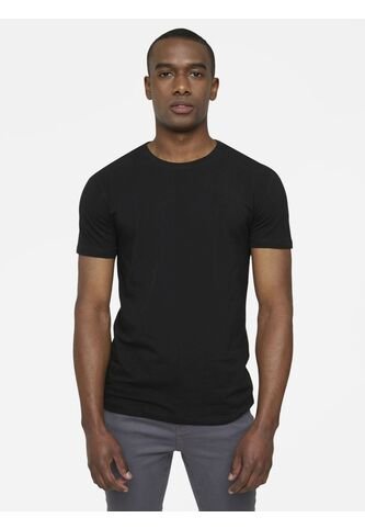 Camiseta Para Hombre Manga Corta Color Negro Marca Seven Seven #45091486 Seven Seven