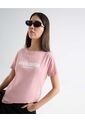 Camiseta Para Mujer Manga Corta Cuello Redondo Color Rosa Marca Seven Seven #28096067 de Seven Seven