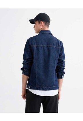 Chaqueta Para Hombre Trucker Color Azul Marca Seven Seven #45080465