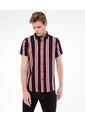 Camisa Para Hombre Manga Corta  Color Negro Marca Seven Seven #45011827 de Seven Seven