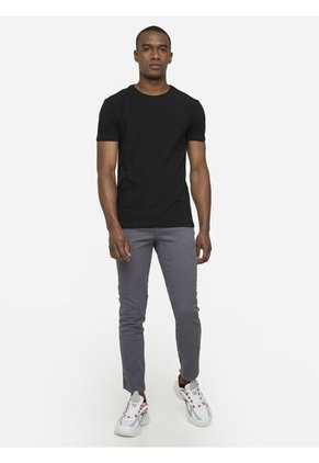 Camiseta Para Hombre Manga Corta Color Negro Marca Seven Seven #45091486