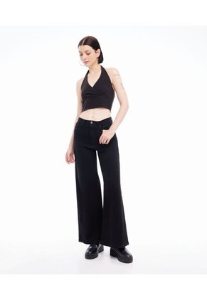 Camiseta Para Mujer Manga Sisa Color Negro Marca Seven Seven #28095324