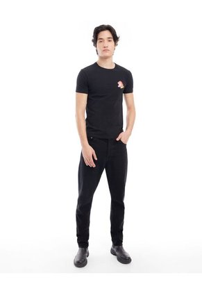 Camiseta Para Hombre Manga Corta Color Negro Marca Seven Seven #45091486