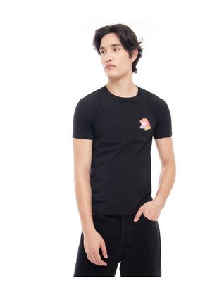 Camiseta Para Hombre Manga Corta Color Negro Marca Seven Seven #45091486