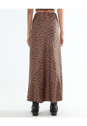 Falda Para Mujer Largo Color Camel Marca Seven Seven #28140896