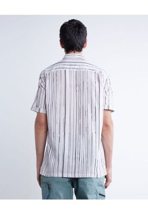 Camisa Para Hombre Manga Corta Color Blanco Marca Seven Seven #45011995