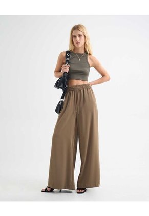 Camiseta Para Mujer Manga Sisa Cuello Redondo Color Verde Marca Seven Seven #28096211