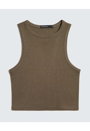 Camiseta Para Mujer Manga Sisa Cuello Redondo Color Verde Marca Seven Seven #28096211