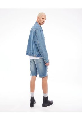 Bermuda Para Hombre  Color Azul Medio Marca Seven Seven #45100627