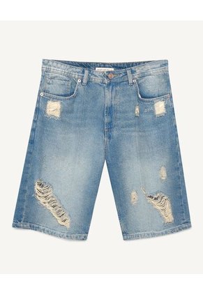 Bermuda Para Hombre  Color Azul Medio Marca Seven Seven #45100627