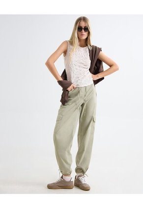 Pantalon Para Mujer Color Beige Marca Seven Seven #28071806