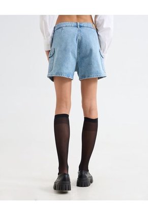 Short Para Mujer Color Azul Claro Marca Seven Seven #28191031