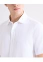 Camisa  Para Hombre Manga Corta Sin Bolsillo Cuello C Color Blanco Marca Seven Seven #45018218 de Seven Seven