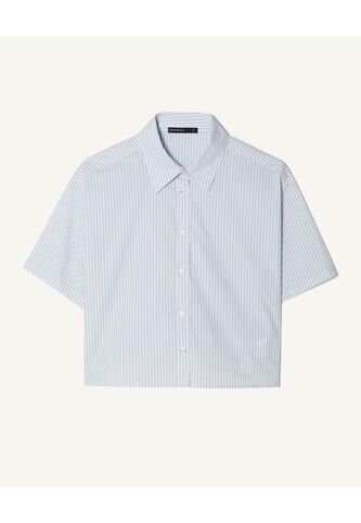 Blusa Para Mujer Manga Corta Color Azul Claro Marca Seven Seven #28123896 Seven Seven