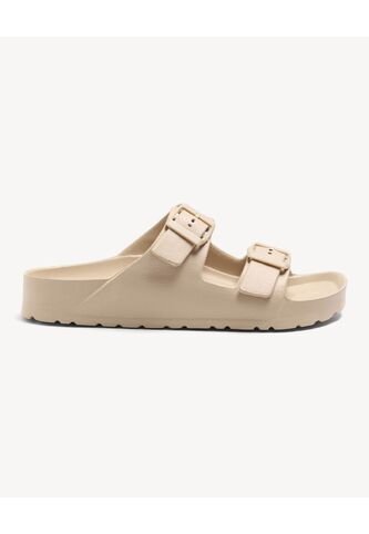 Sandalias  Para Mujer Sandalia Color Beige Marca Seven Seven #28690101 Seven Seven