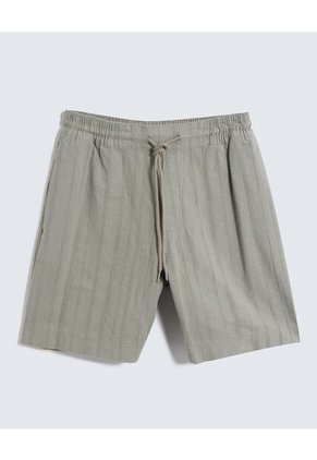 Bermuda Para Hombre Regular Corto Color Verde Claro Marca Seven Seven #45100682