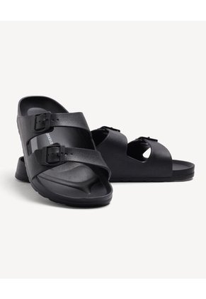 Sandalias  Para Hombre Sandalia Color Negro Marca Seven Seven #45690018